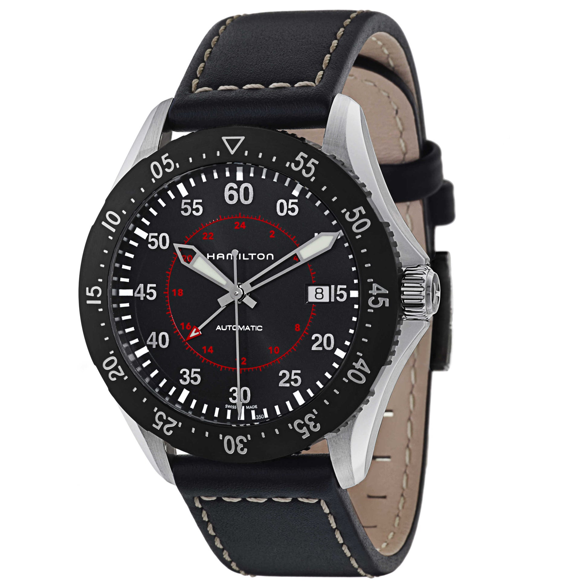 Front view of Hamilton Khaki Aviation Men's Automatic Watch H76755735