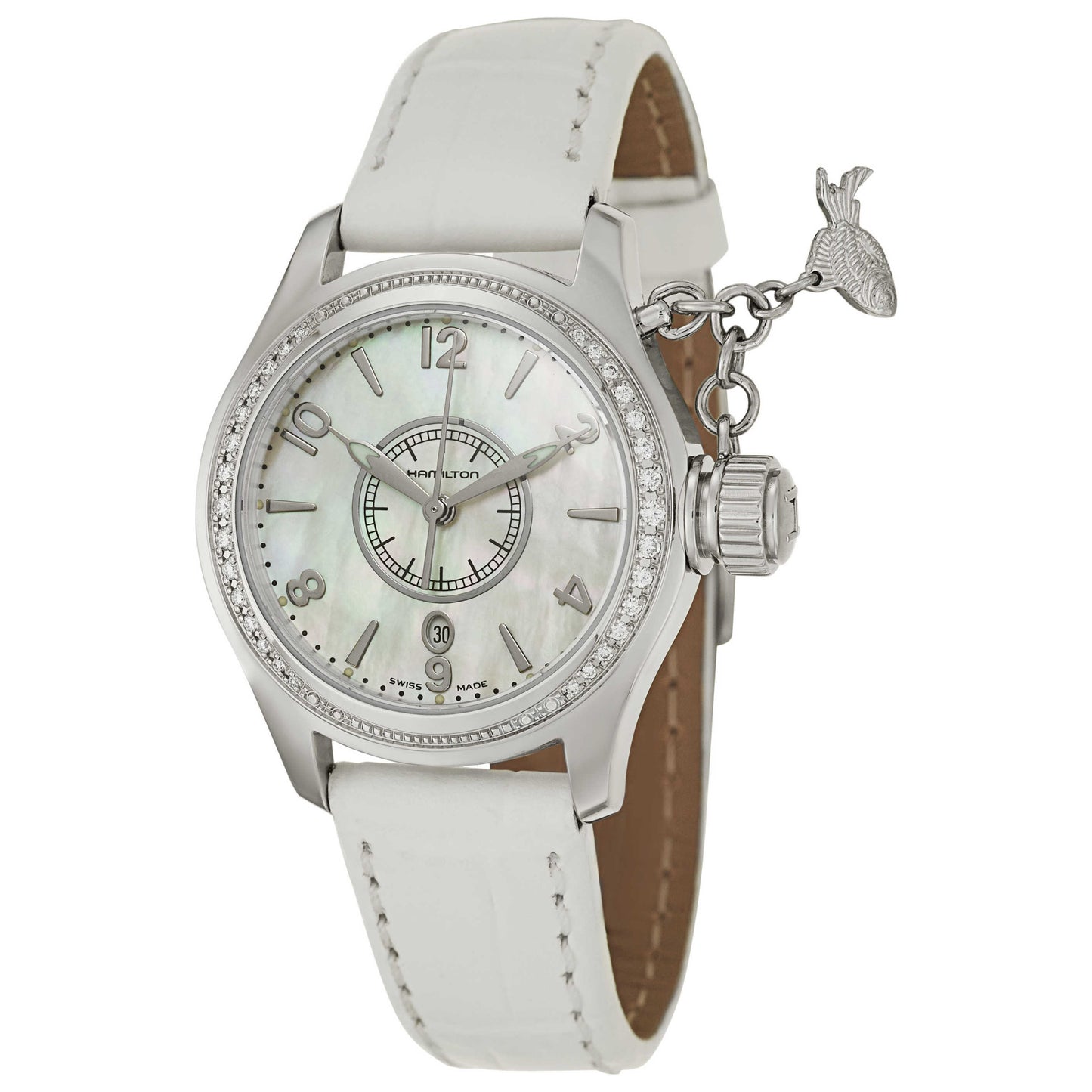 Front view of Hamilton Khaki Navy Women's Swiss Quartz (Battery-Powered) Watch H77211815