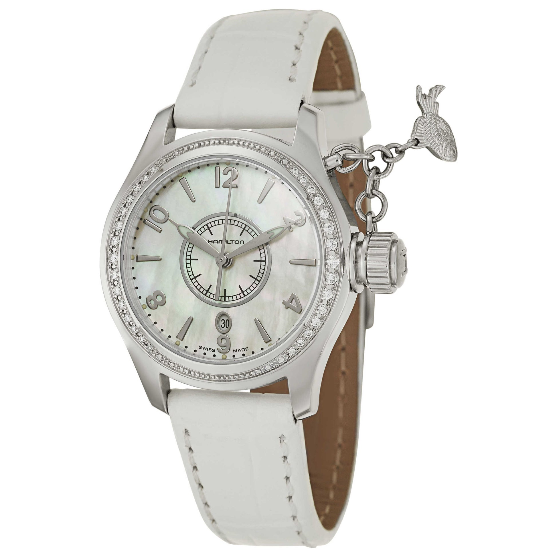 Front view of Hamilton Khaki Navy Women's Swiss Quartz (Battery-Powered) Watch H77211815