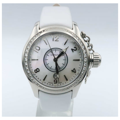 Front view of Hamilton Khaki Navy Women's Swiss Quartz (Battery-Powered) Watch H77211915-SDV
