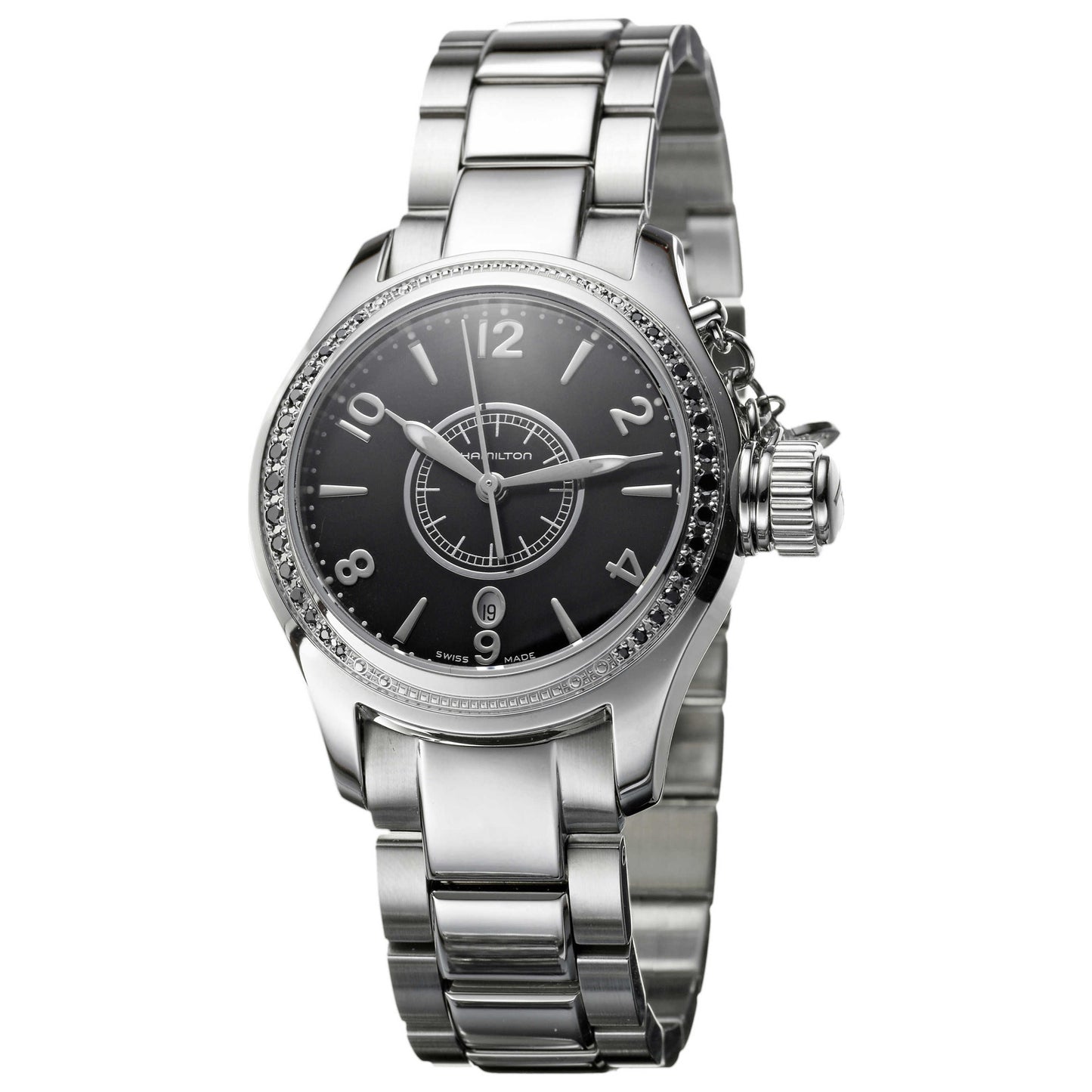 Front view of Hamilton Khaki Navy Women's Swiss Quartz (Battery-Powered) Watch H77251135