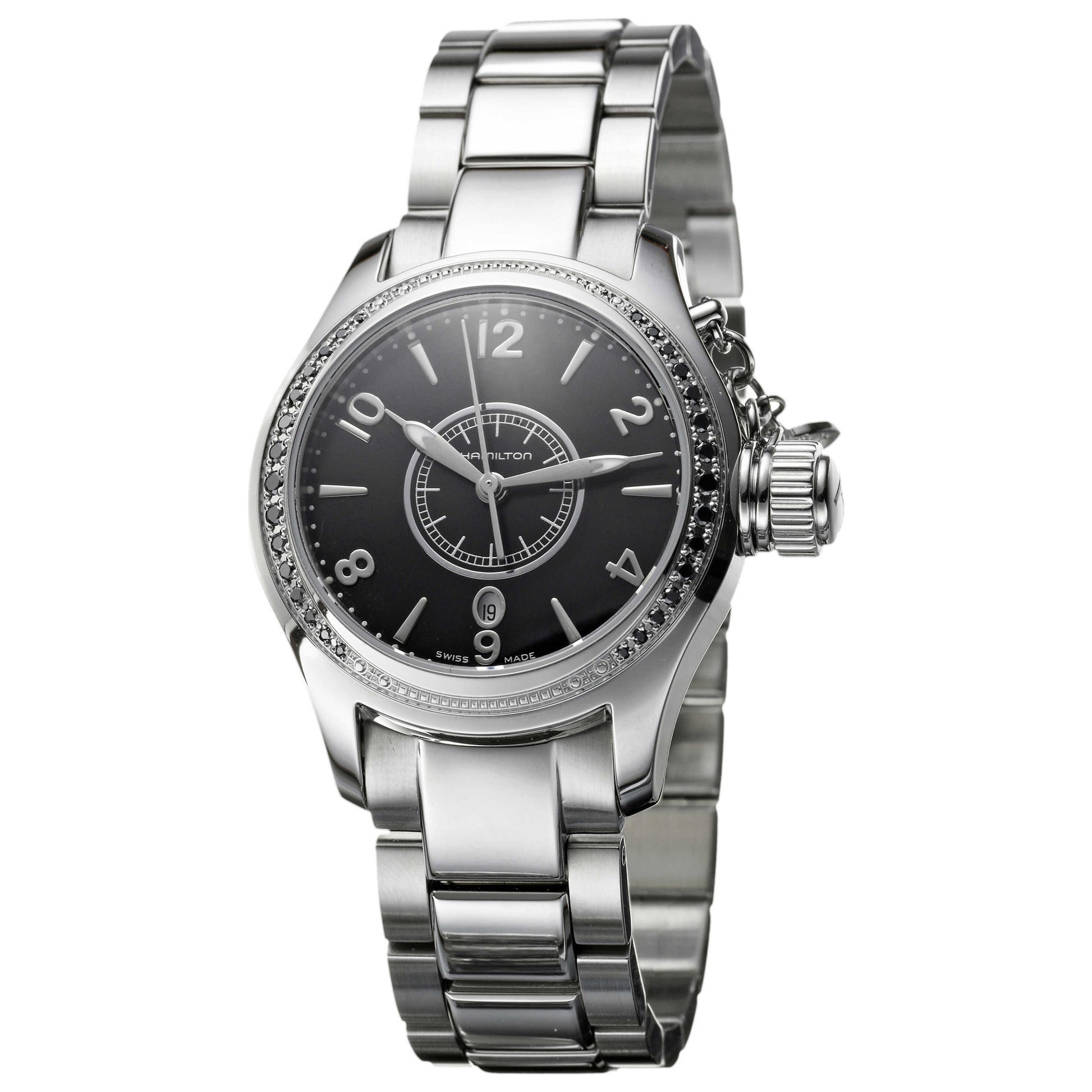 Front view of Hamilton Khaki Navy Women's Swiss Quartz (Battery-Powered) Watch H77251135