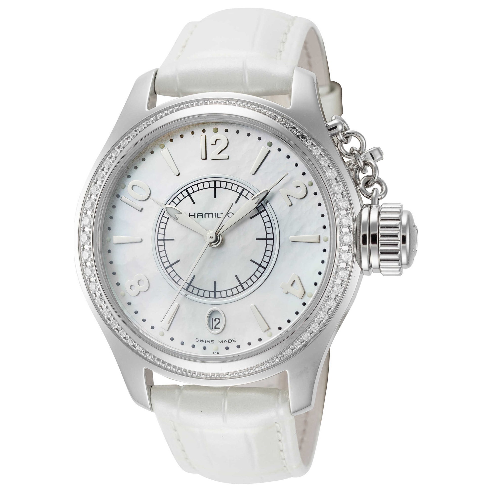 Front view of Hamilton Khaki Navy Women's Quartz Watch H77311615