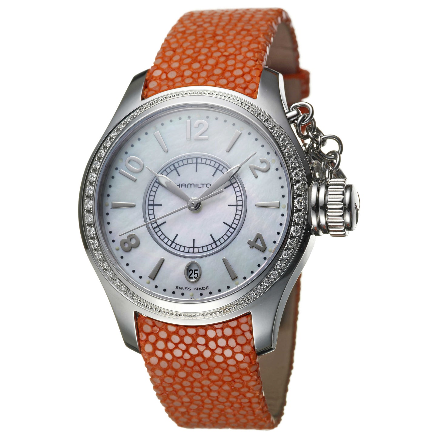 Front view of Hamilton Khaki Navy Women's Swiss Quartz (Battery-Powered) Watch H77311815