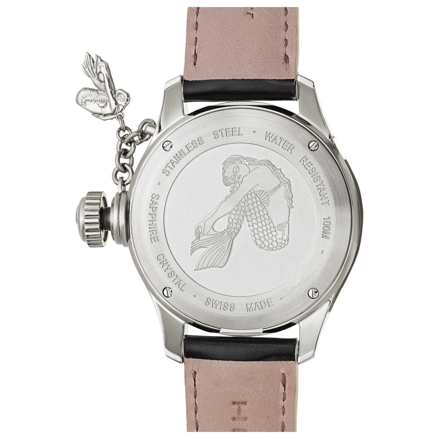 Back view of Hamilton Khaki Navy Women's Quartz Watch H77351935