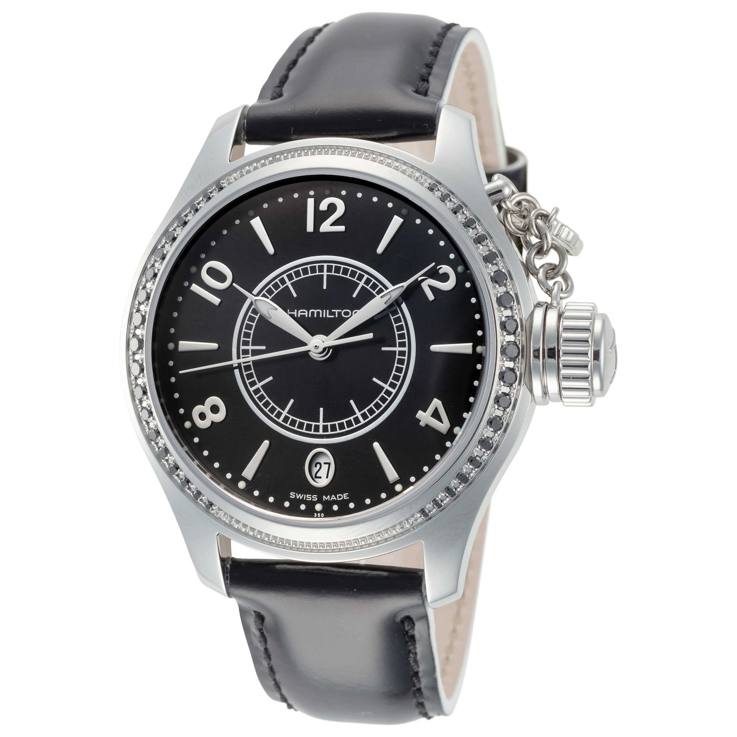 Front view of Hamilton Khaki Navy Women's Quartz Watch H77351935