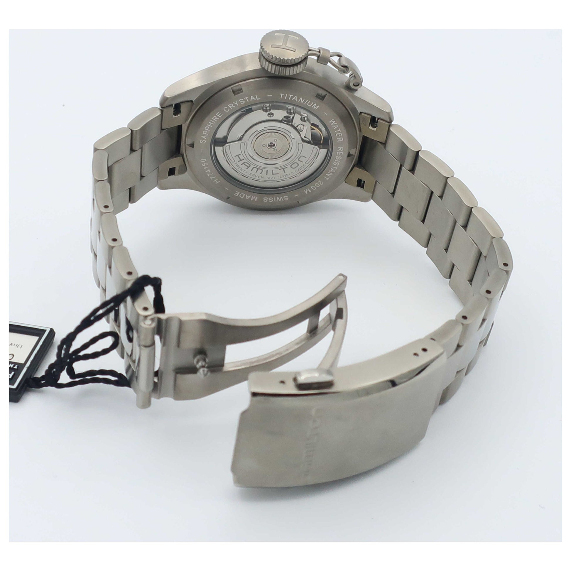 Hamilton Khaki Navy Men's Automatic Watch H77415133-SD - Image #7