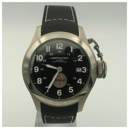 Front view of Hamilton Khaki Navy Men's Automatic Watch H77415333-PO
