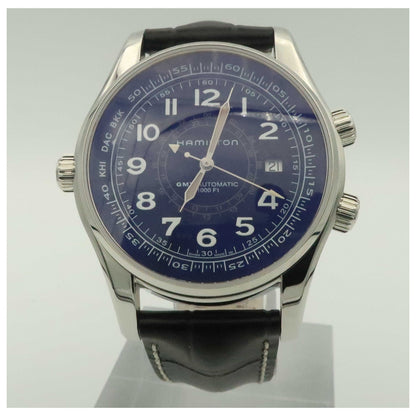 Front view of Hamilton Khaki Navy Men's Automatic Watch H77505433-SDV
