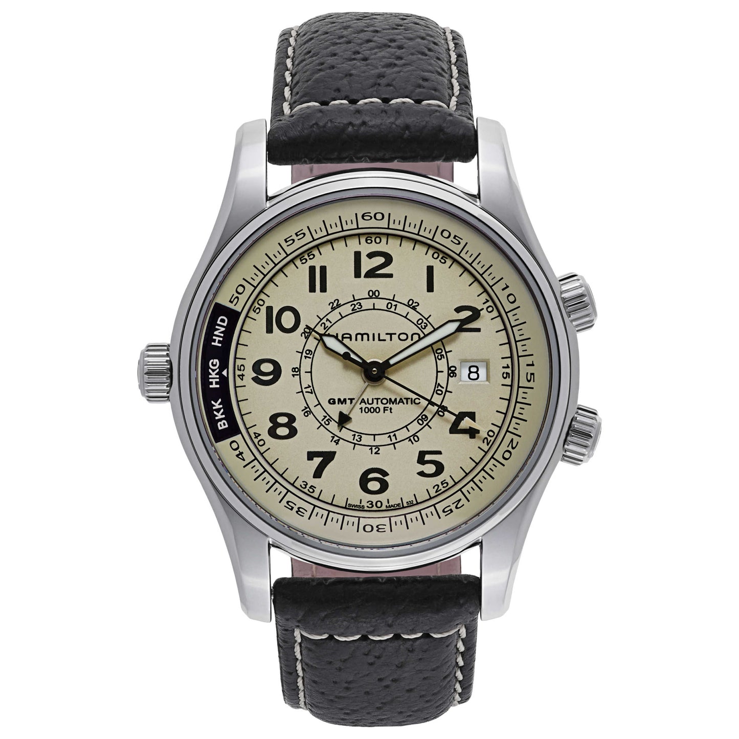 Front view of Hamilton Khaki Navy Men's Automatic Watch H77525553