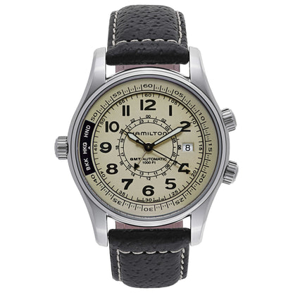 Front view of Hamilton Khaki Navy Men's Automatic Watch H77525553