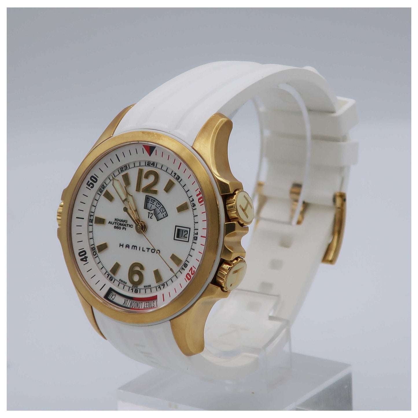 Hamilton Khaki Navy Men's Automatic Watch H77535825-SDV - Image #4