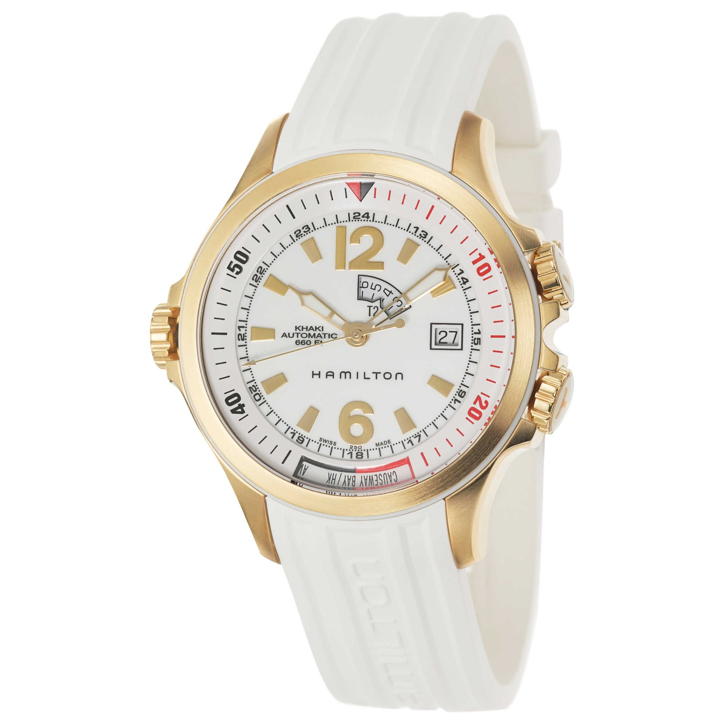Front view of Hamilton Khaki Navy Men's Automatic Watch H77535825