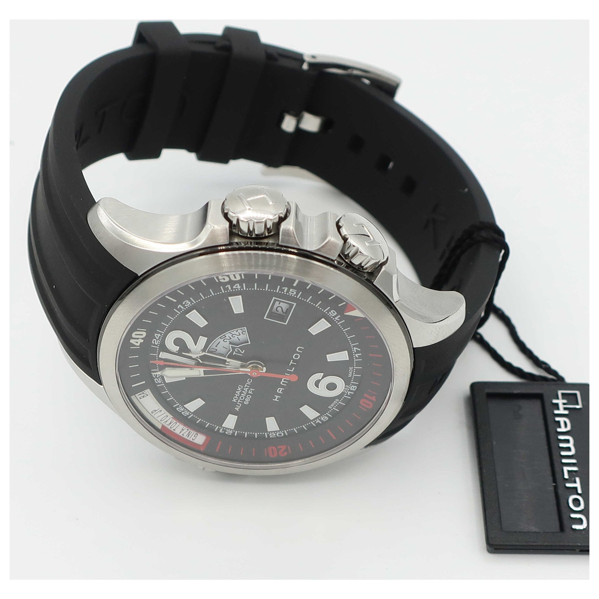 Hamilton Khaki Navy Men's Automatic Watch H77555335-SD - Image #8
