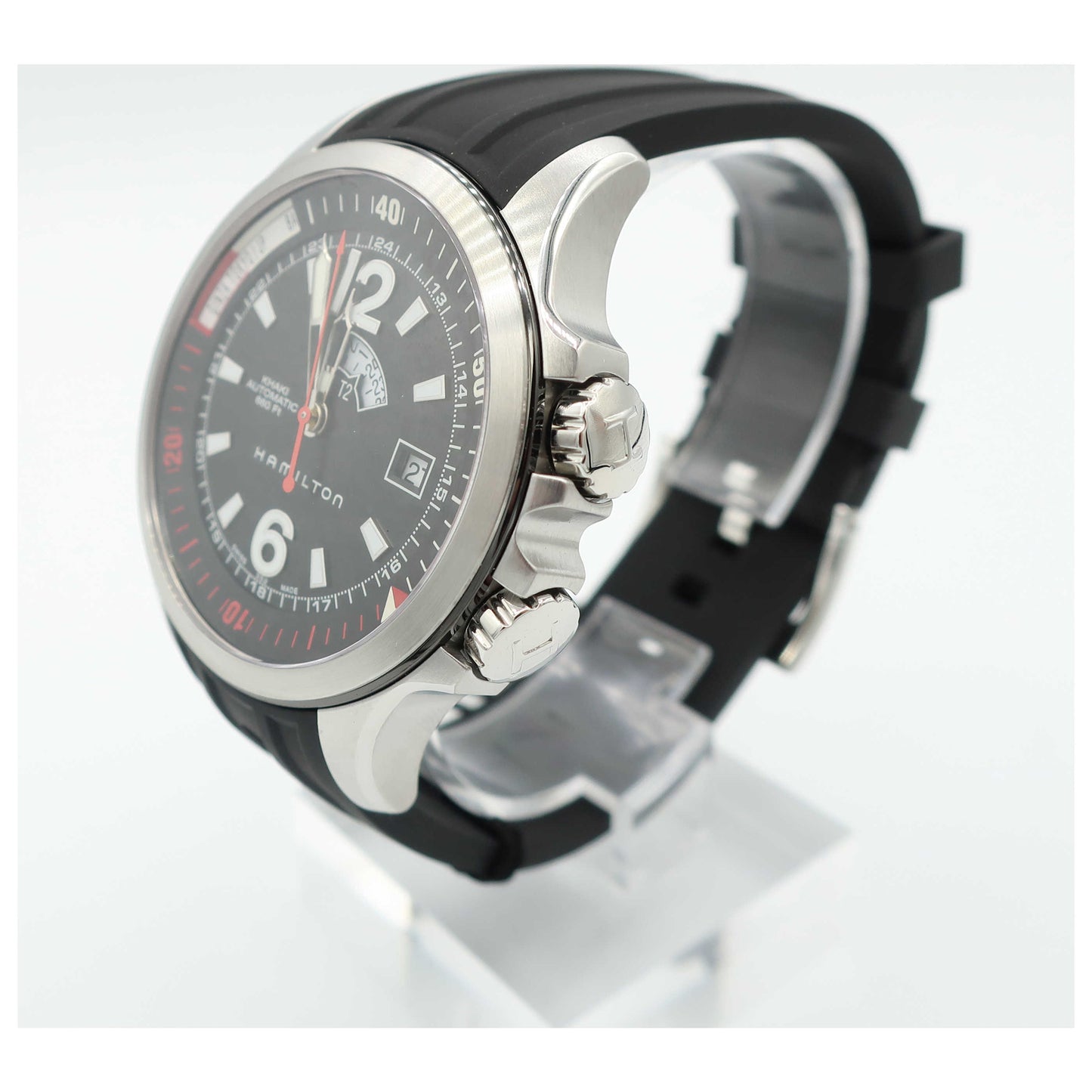 Hamilton Khaki Navy Men's Automatic Watch H77555335-SD - Image #4