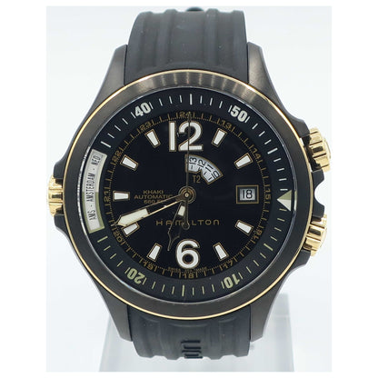 Front view of Hamilton Khaki Navy Men's Automatic Watch H77575335-SDV