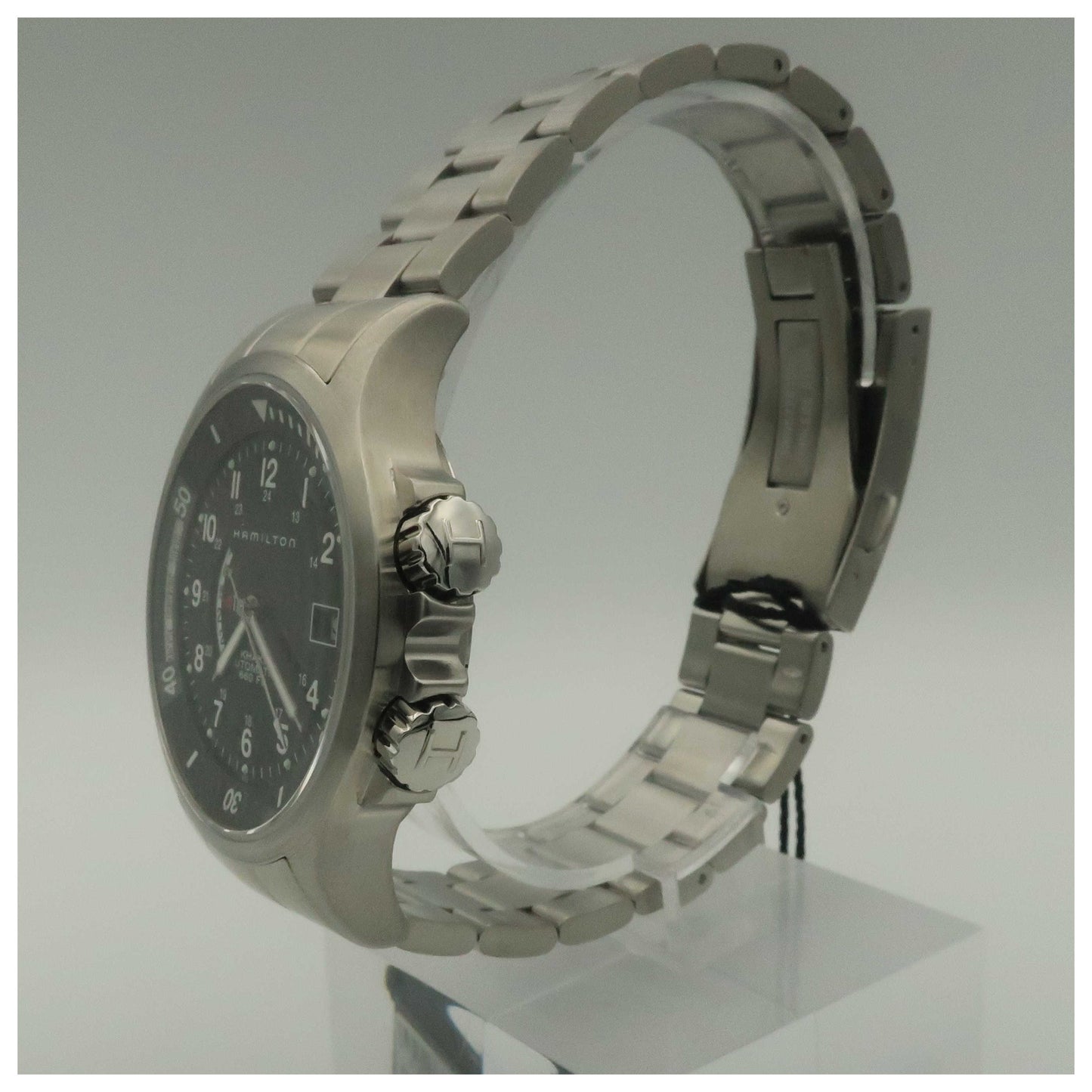 Hamilton Khaki Navy Men's Automatic Watch H77615133-SDV - Image #4