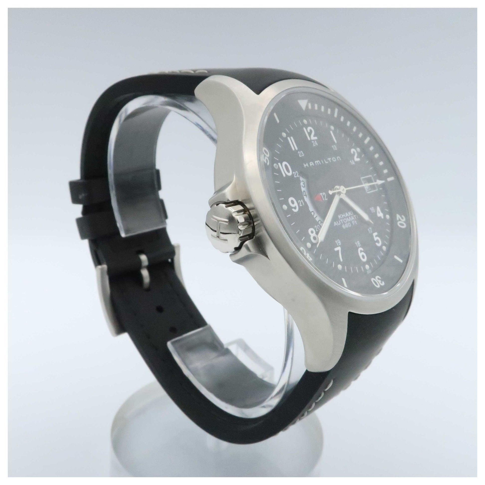 Hamilton Khaki Navy Men's Automatic Watch H77615333-PO - Image #3