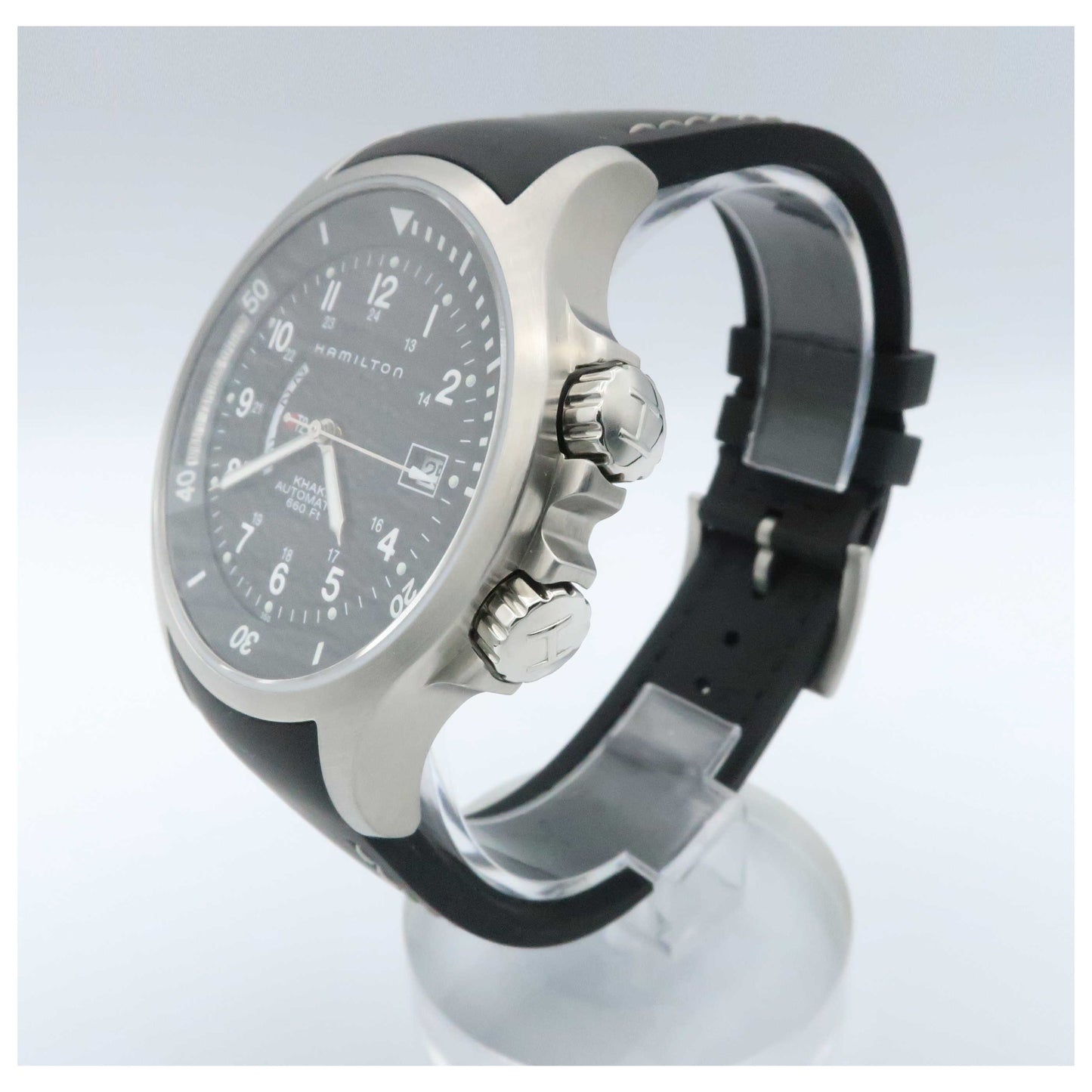 Hamilton Khaki Navy Men's Automatic Watch H77615333-PO - Image #4