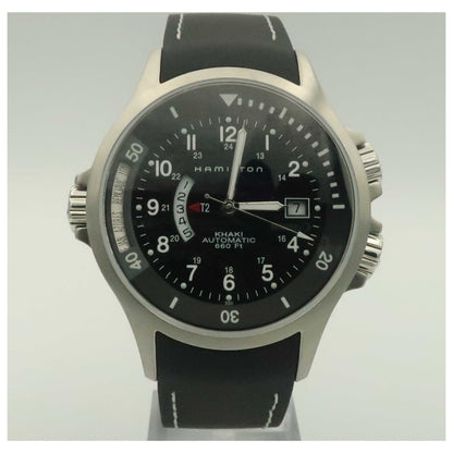 Front view of Hamilton Khaki Navy Men's Automatic Watch H77615333-SD