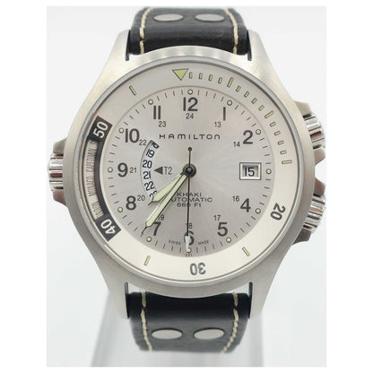 Front view of Hamilton Khaki Navy Men's Automatic Watch H77625853-SDV