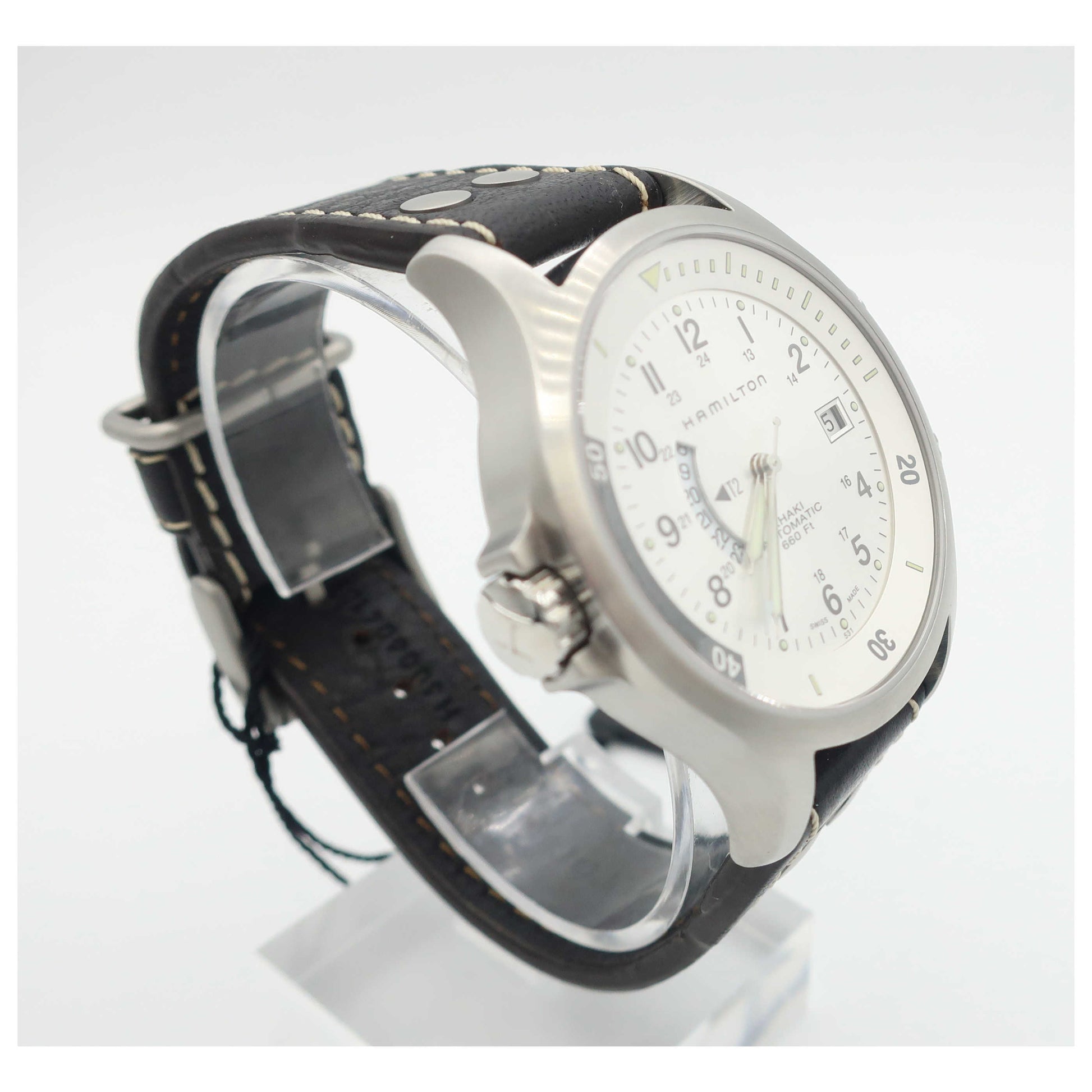 Hamilton Khaki Navy Men's Automatic Watch H77625853-SDV - Image #3