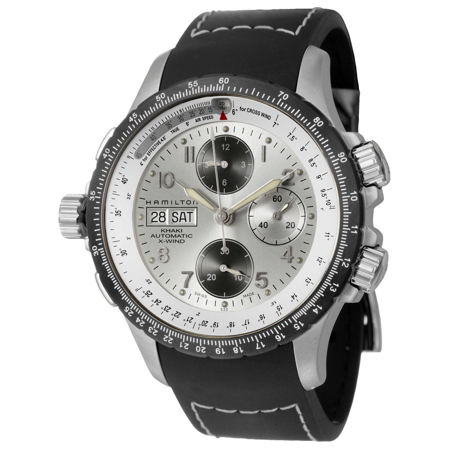 Front view of Hamilton Khaki Aviation Men's Automatic Watch H77626353
