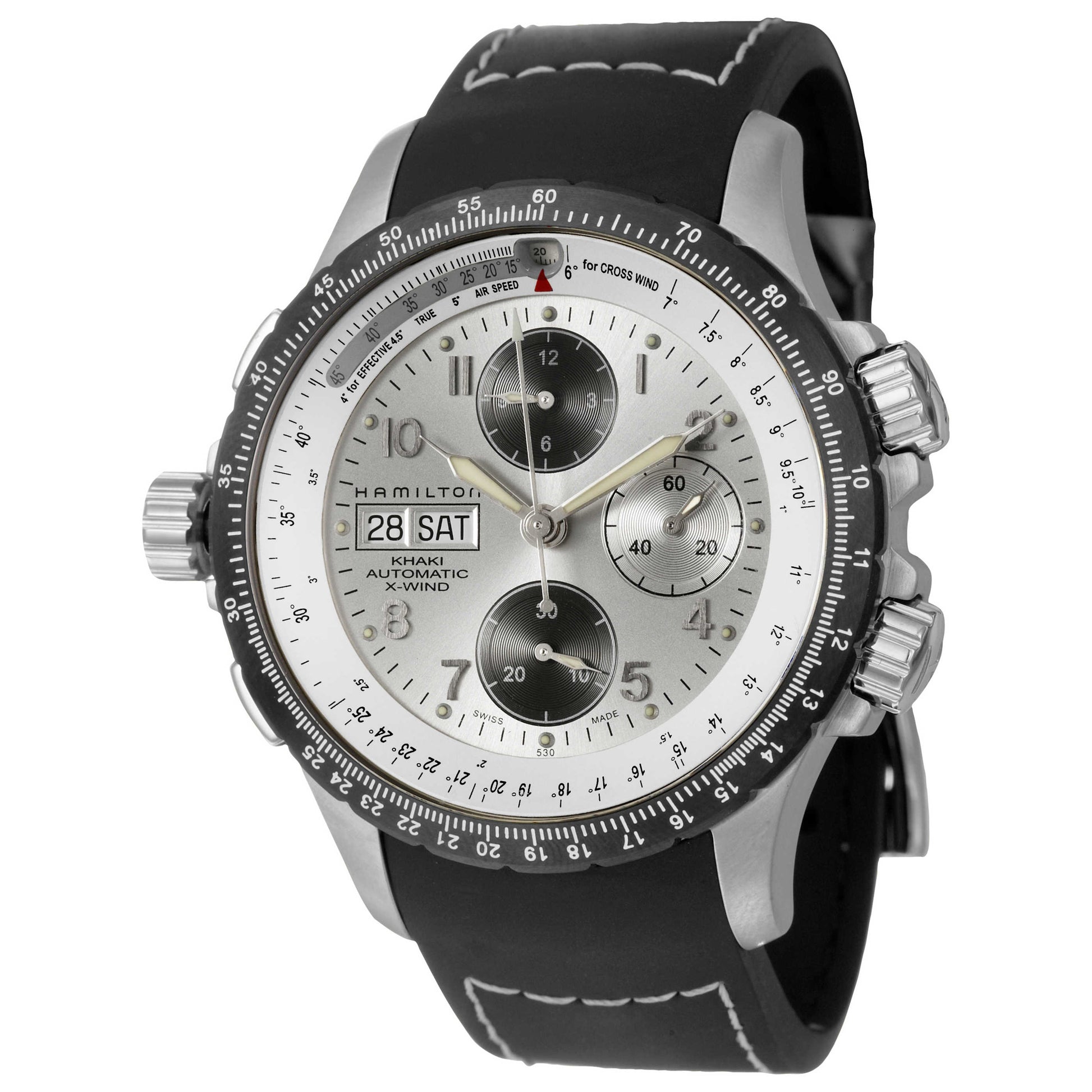 Front view of Hamilton Khaki Aviation Men's Automatic Watch H77626353