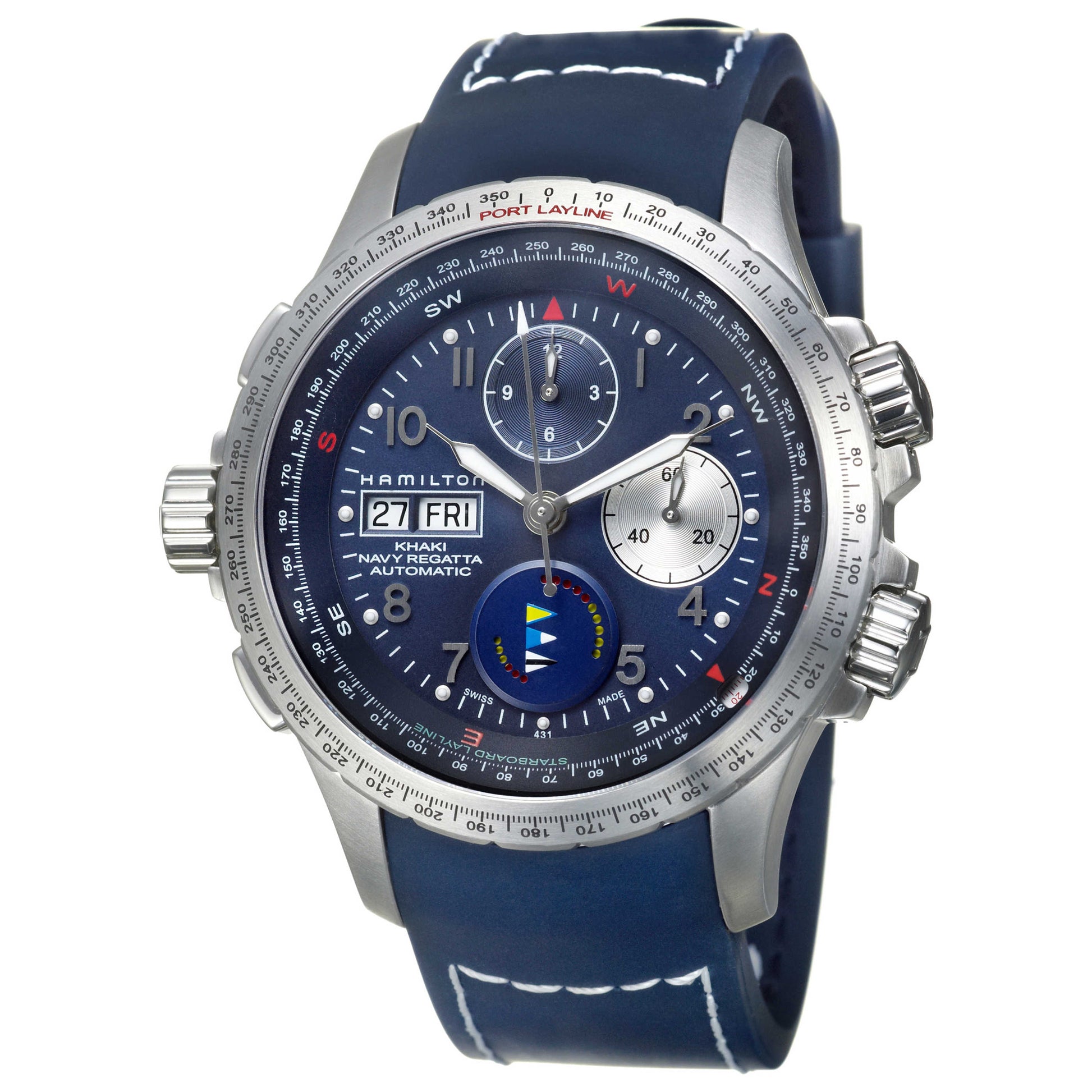 Front view of Hamilton Khaki Navy Men's Automatic Watch H77636343