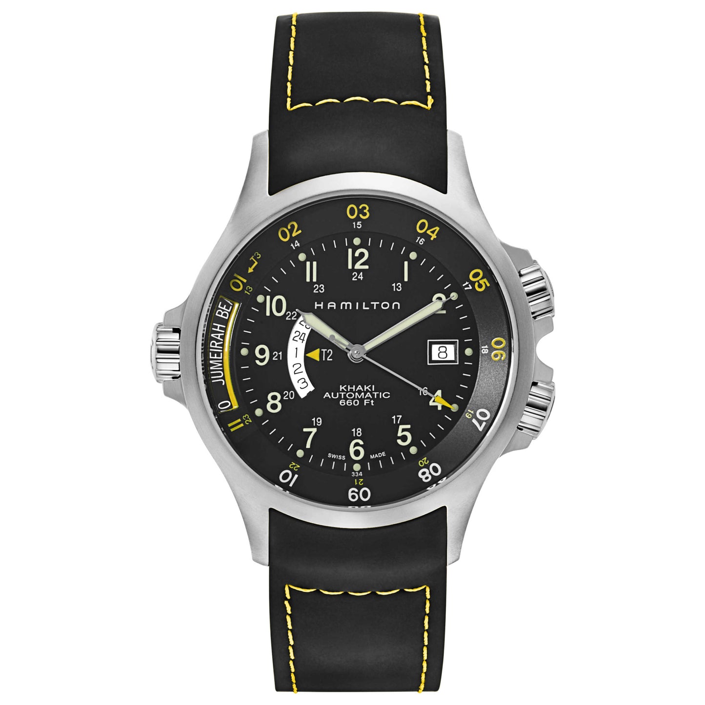 Front view of Hamilton Khaki Navy Men's Automatic Watch H77645333