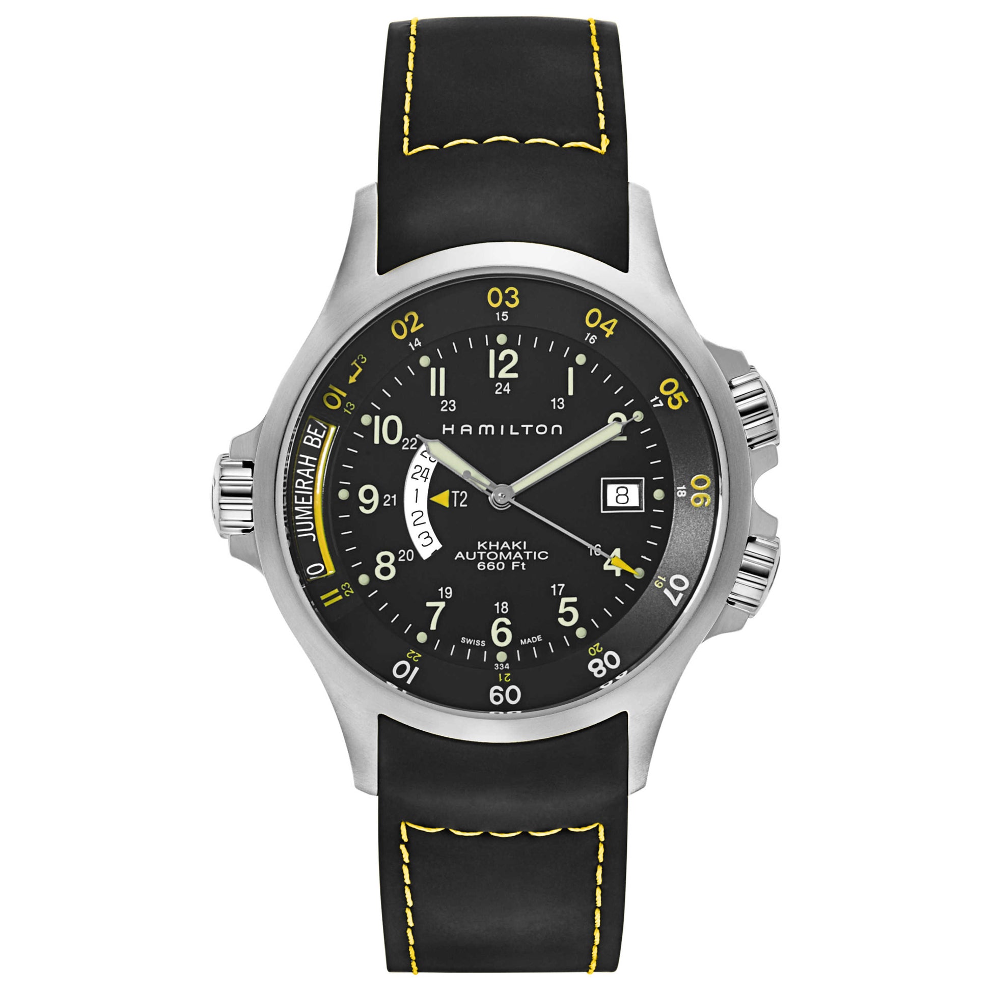 Front view of Hamilton Khaki Navy Men's Automatic Watch H77645333