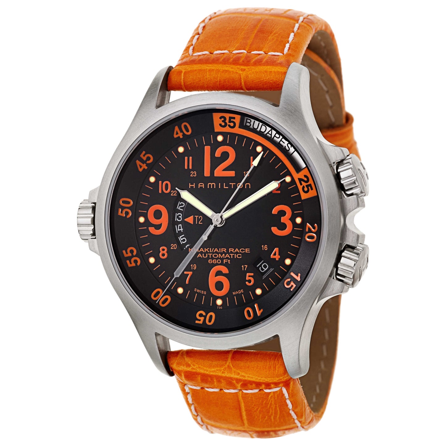 Front view of Hamilton Khaki Aviation Men's Automatic Watch H77665673