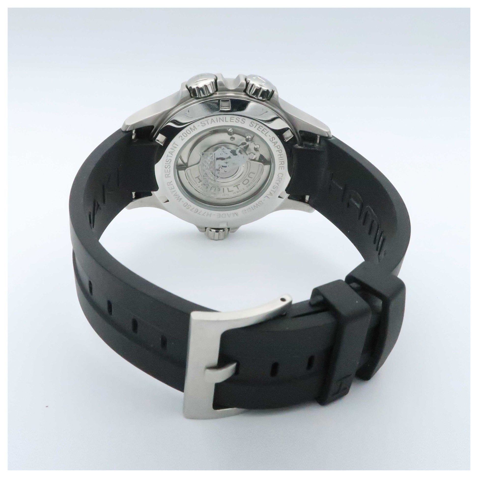 Hamilton Khaki Navy Men's Automatic Watch H77675333-PO - Image #2