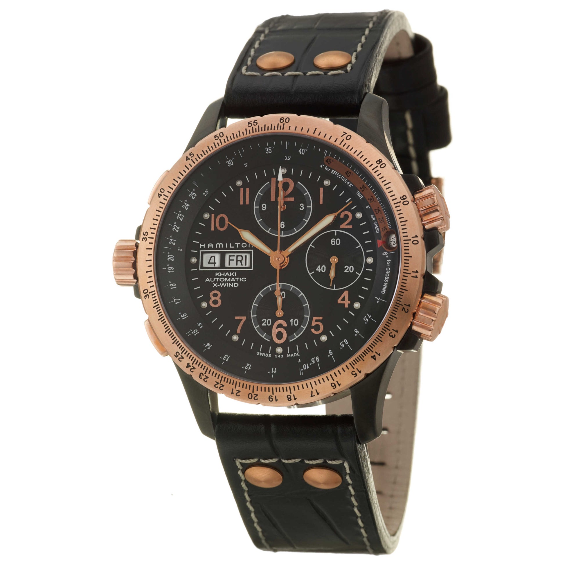 Front view of Hamilton Khaki Aviation Men's Automatic Watch H77676733