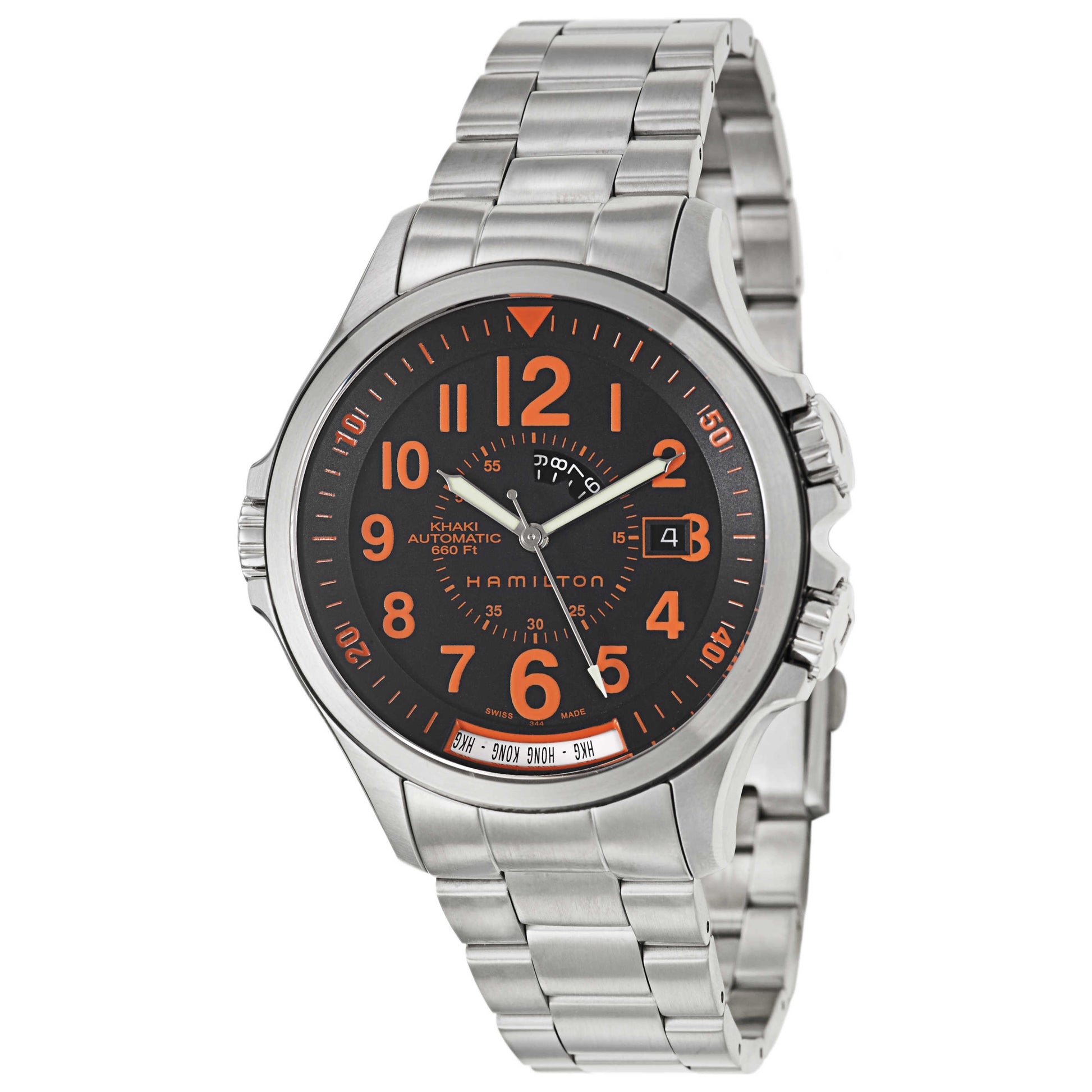 Front view of Hamilton Khaki Aviation Men's Automatic Watch H77695133