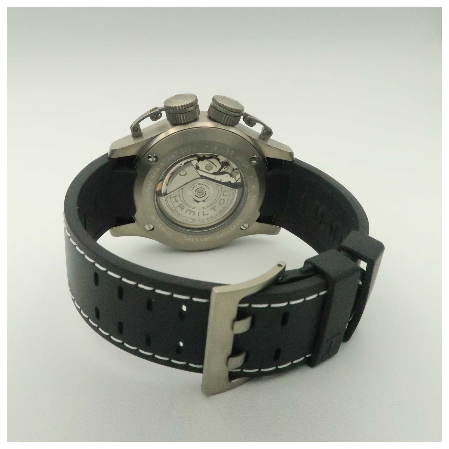 Hamilton Khaki Navy Men's Automatic Watch H77716333-PO - Image #2