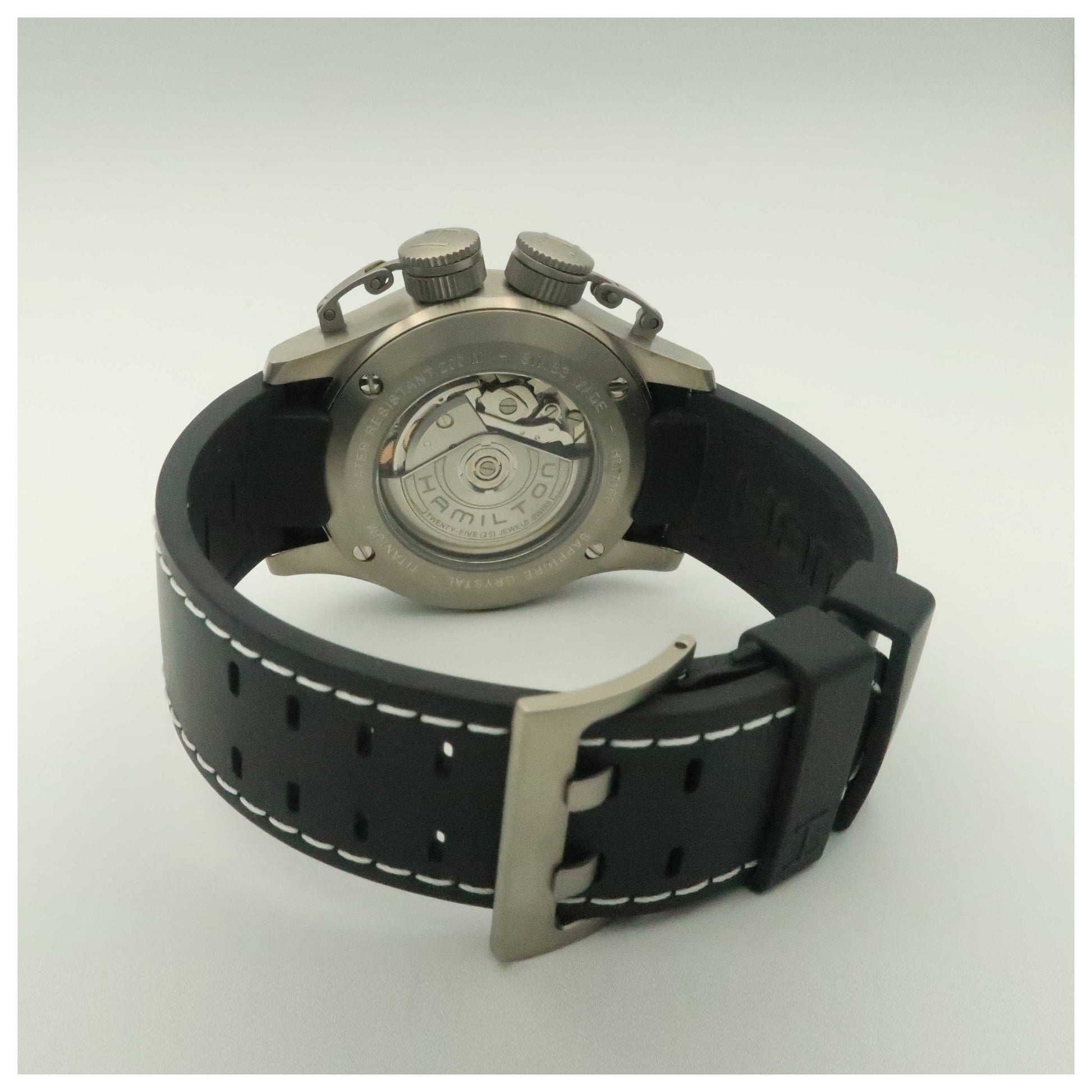 Hamilton Khaki Navy Men's Automatic Watch H77716333-PO - Image #2