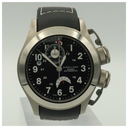 Front view of Hamilton Khaki Navy Men's Automatic Watch H77716333-PO