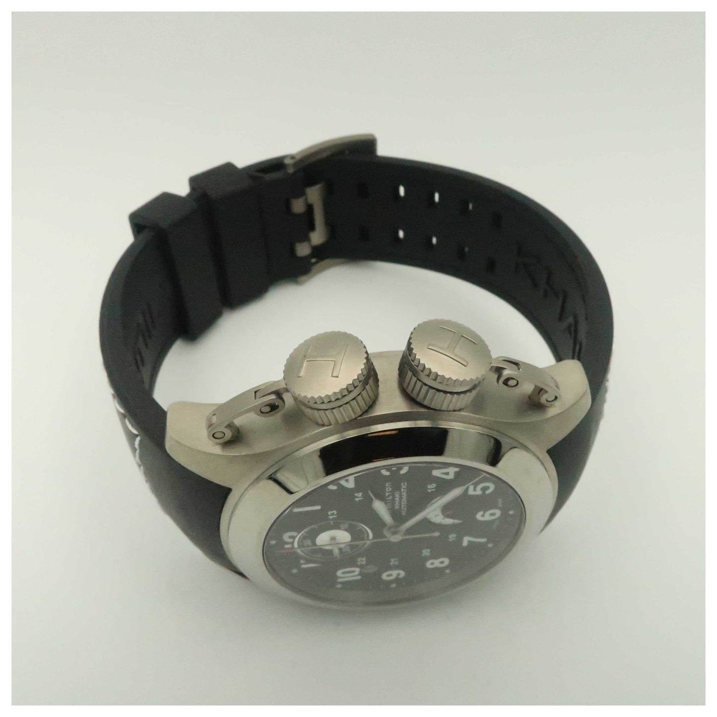 Hamilton Khaki Navy Men's Automatic Watch H77716333-PO - Image #8