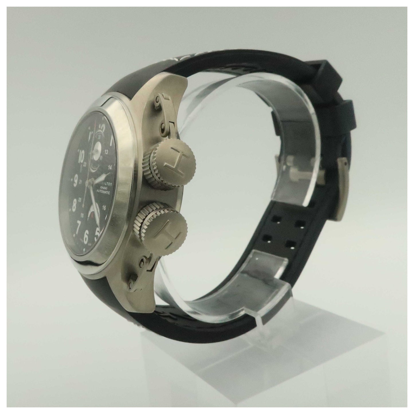 Hamilton Khaki Navy Men's Automatic Watch H77716333-PO - Image #4