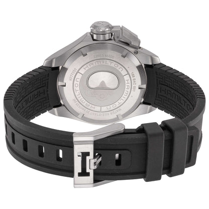 Back view of Hamilton Khaki Navy Men's Automatic Watch H77725335