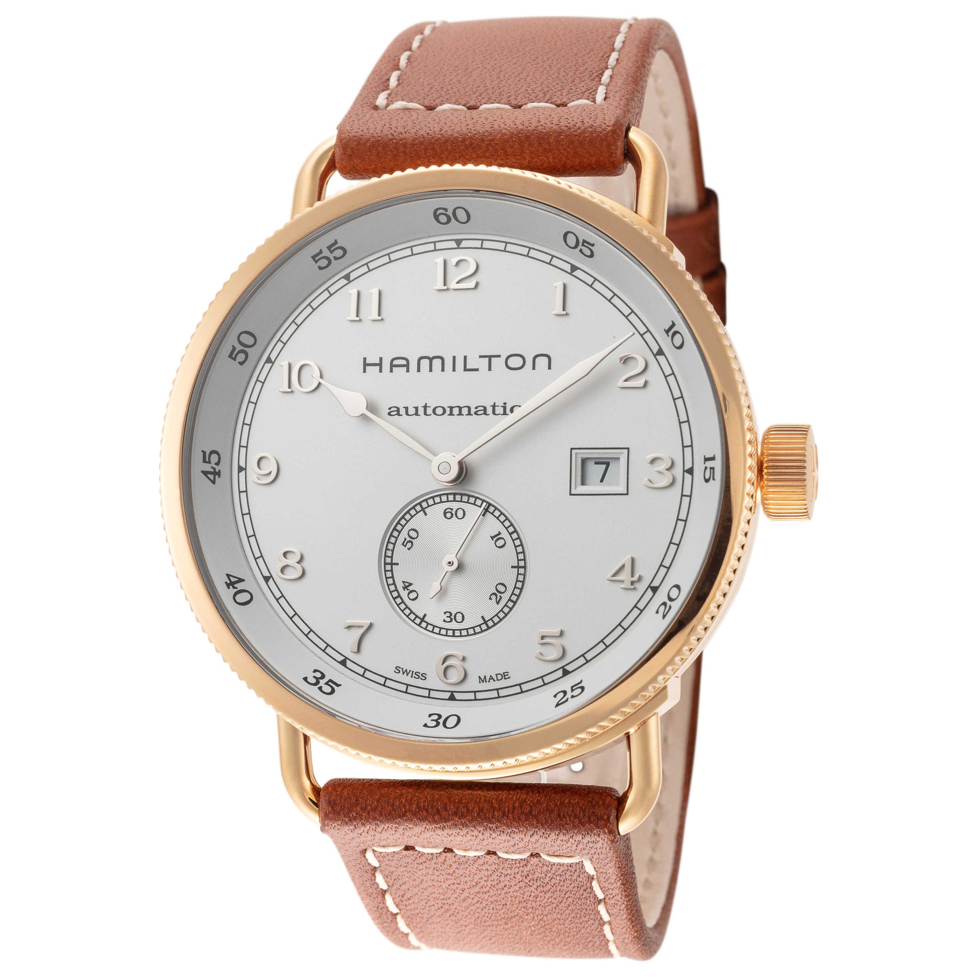 Front view of Hamilton Khaki Navy Men's Automatic Watch H77745553