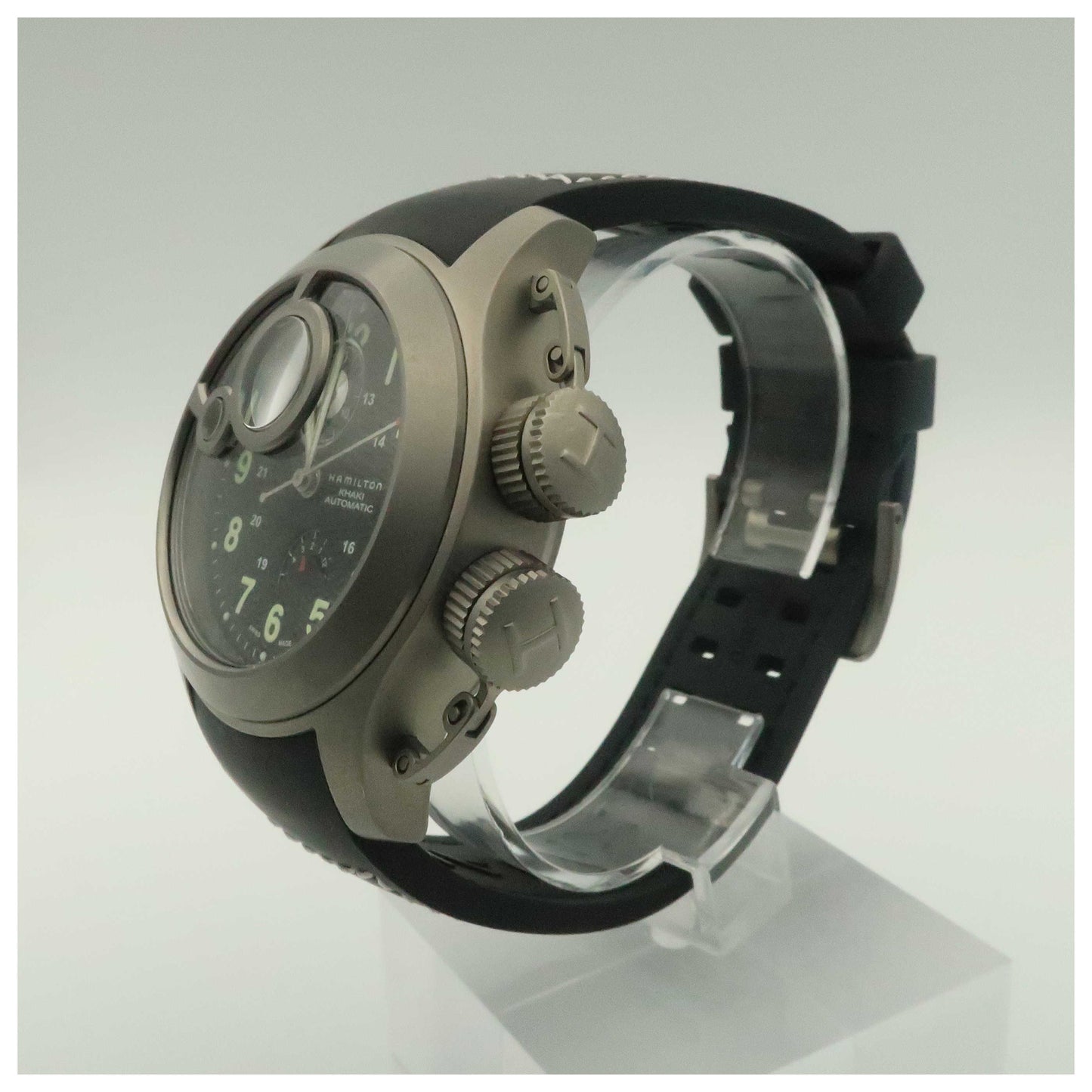 Hamilton Khaki Navy Men's Automatic Watch H77746333-PO - Image #4