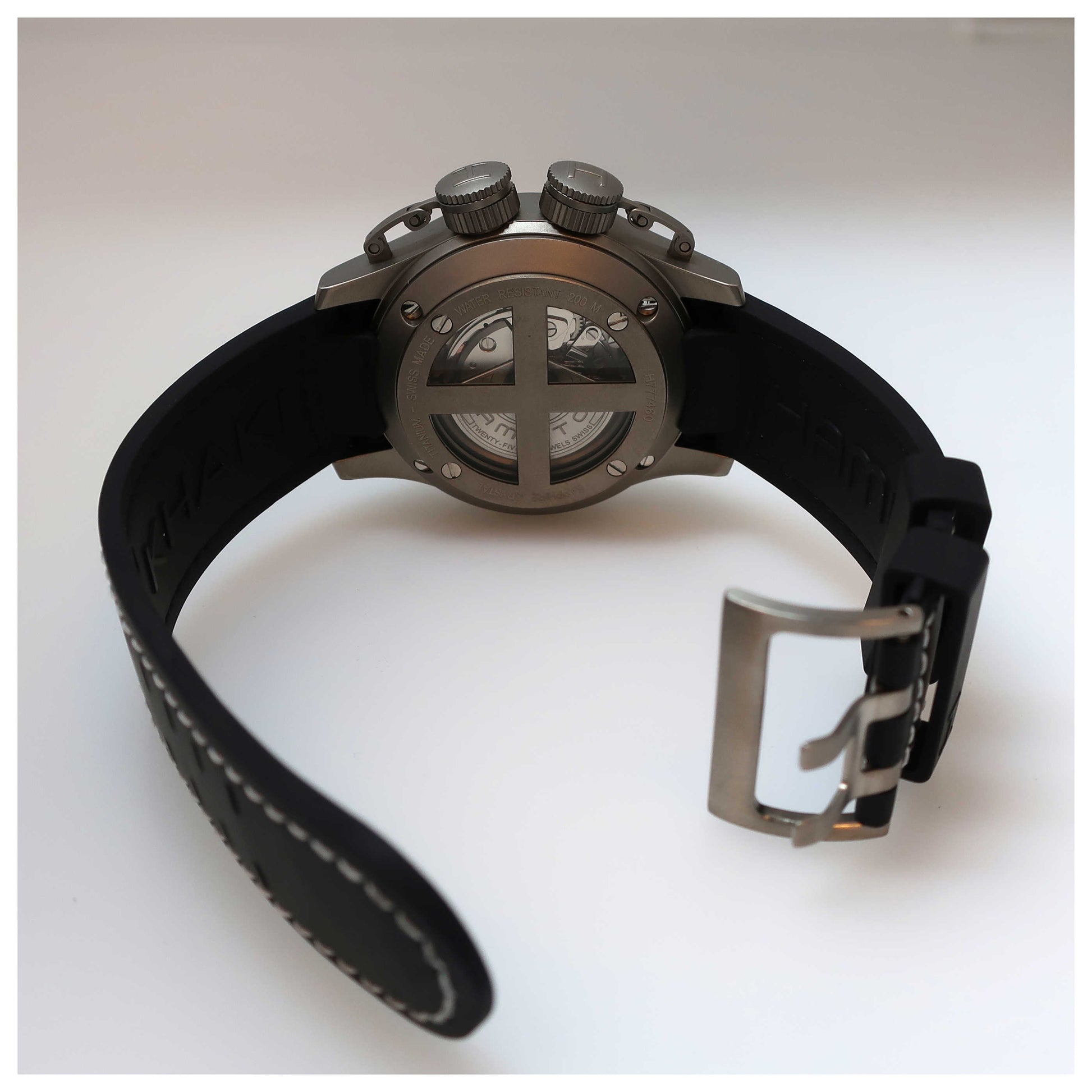 Hamilton Khaki Navy Men's Automatic Watch H77746333-SD - Image #7