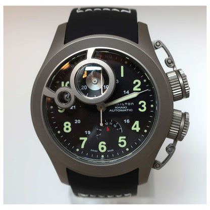 Front view of Hamilton Khaki Navy Men's Automatic Watch H77746333-SD