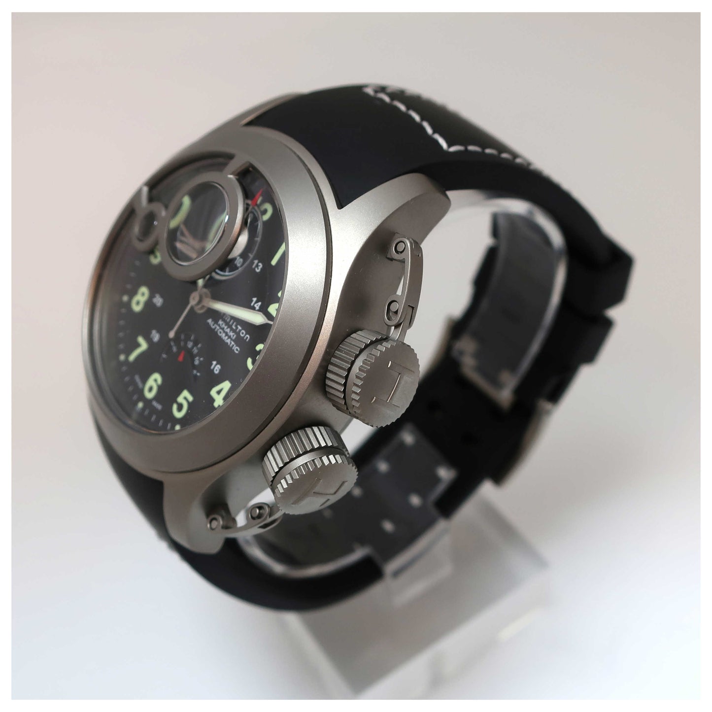 Hamilton Khaki Navy Men's Automatic Watch H77746333-SD - Image #4