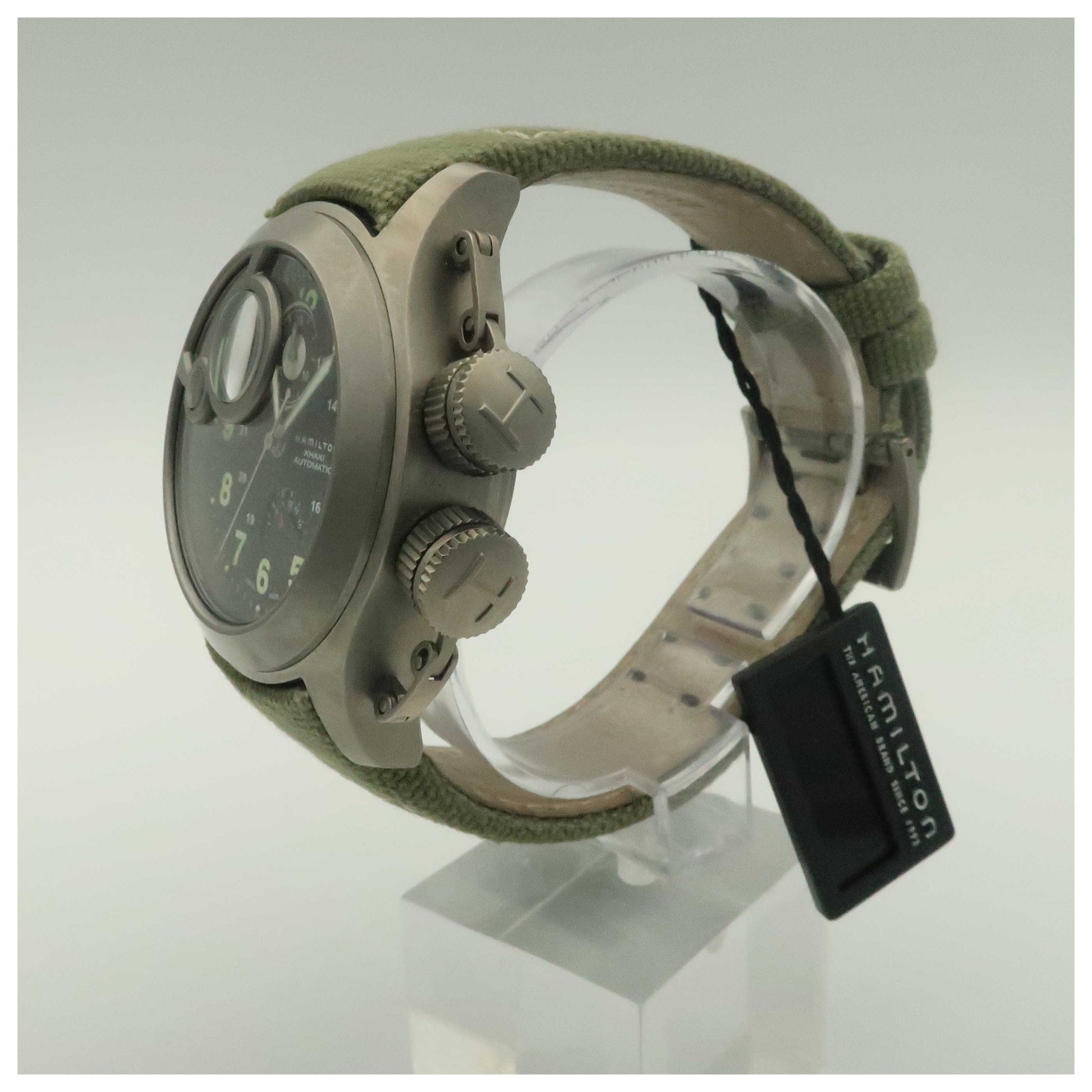 Hamilton Khaki Navy Men's Automatic Watch H77746933-PO - Image #4
