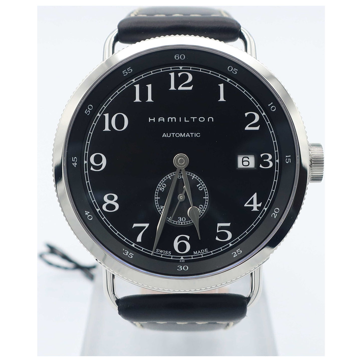 Front view of Hamilton Khaki Navy Men's Automatic Watch H78415733-SD