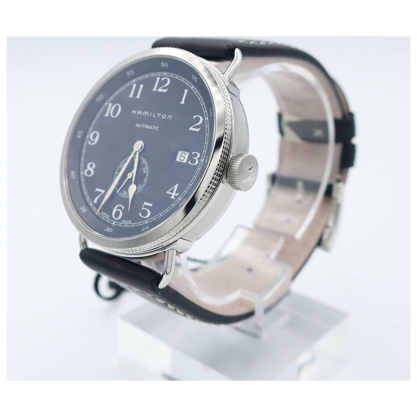 Hamilton Khaki Navy Men's Automatic Watch H78415733-SD - Image #4