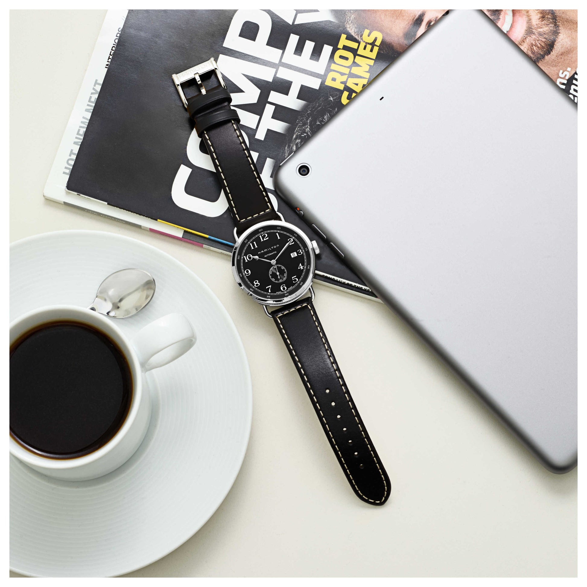 Hamilton Khaki Navy Men's Automatic Watch H78415733-SD - Image #5